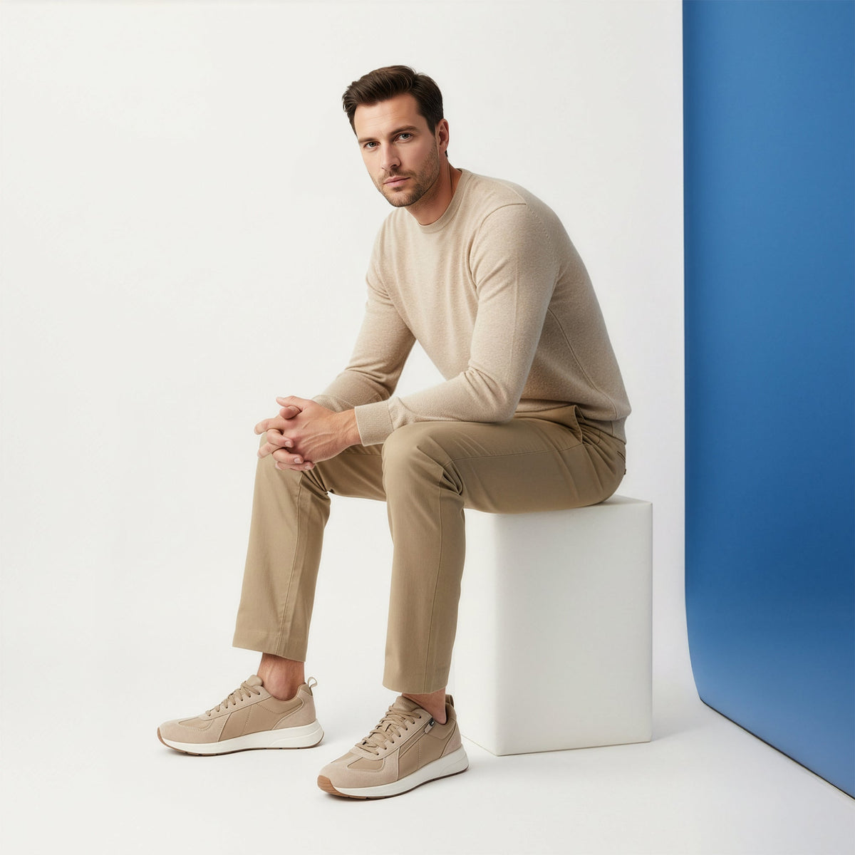 Miles Arch Support Sneaker - Tan
