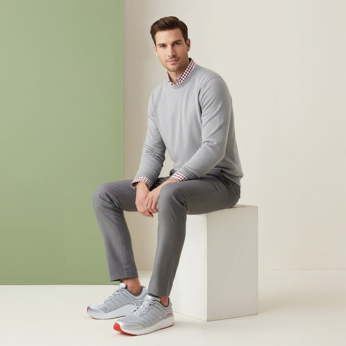 Chase Arch Support Sneaker - Silver