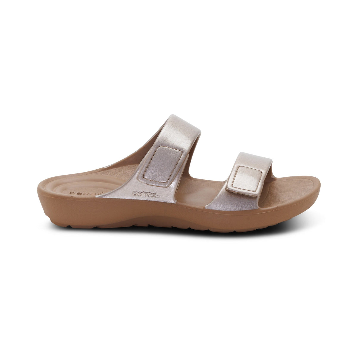 Kaia Two Band Slide - Champagne
