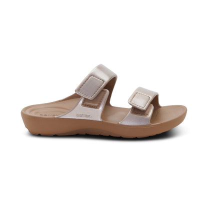 Kaia Two Band Slide - Champagne