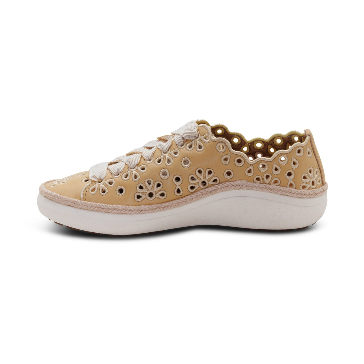 Charlotte Lace-Up Sneaker - Butter