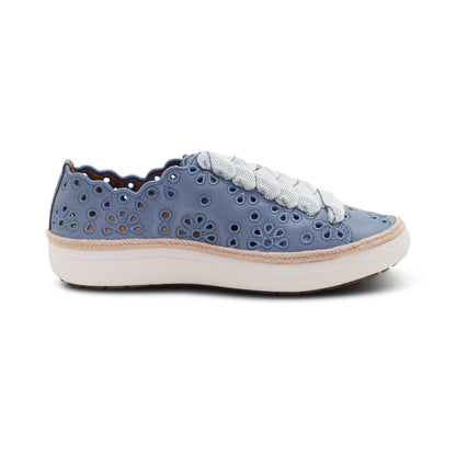 Charlotte Lace-Up Sneaker - Hazy Blue