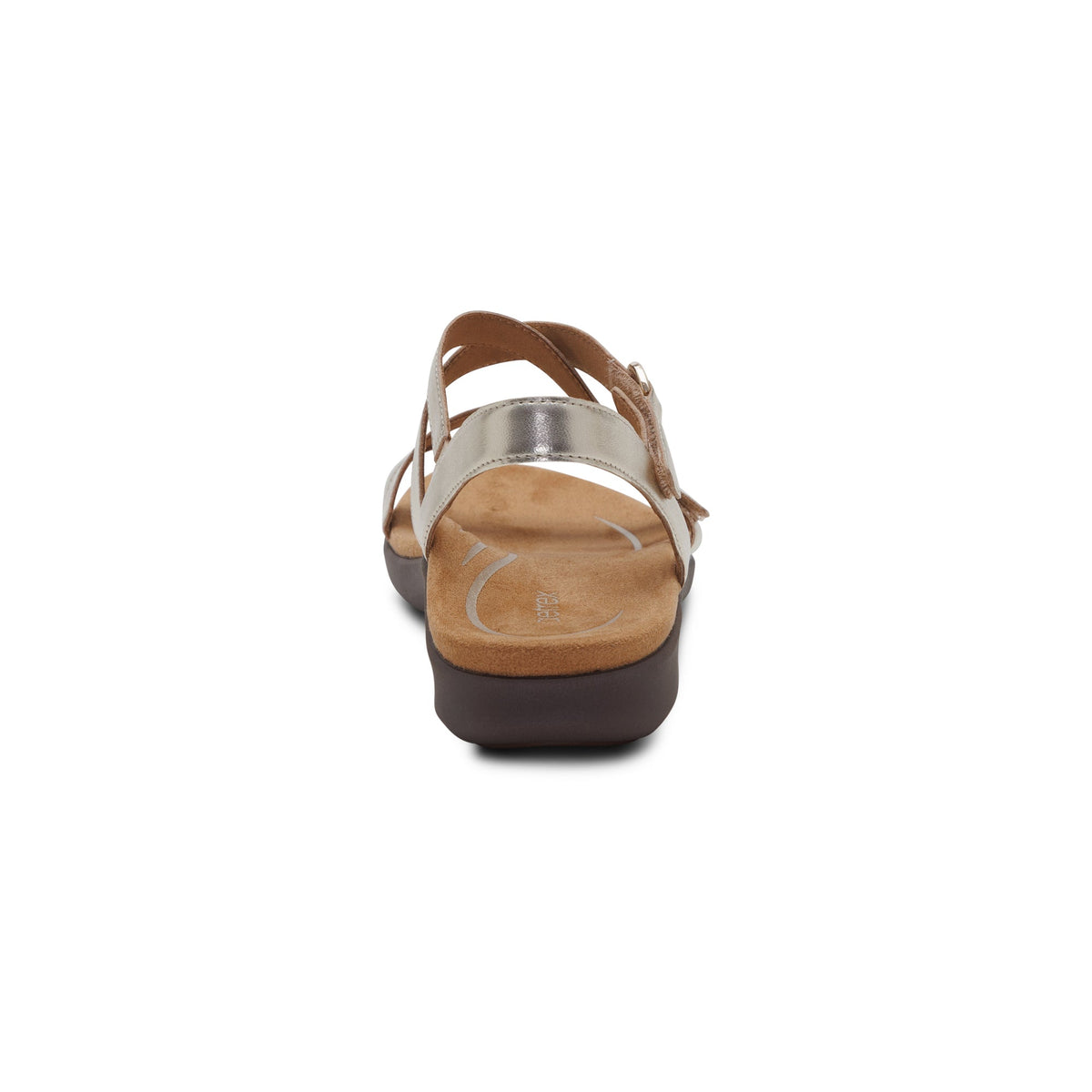 Hadley Adjustable Quarter Strap Sandal - Champagne