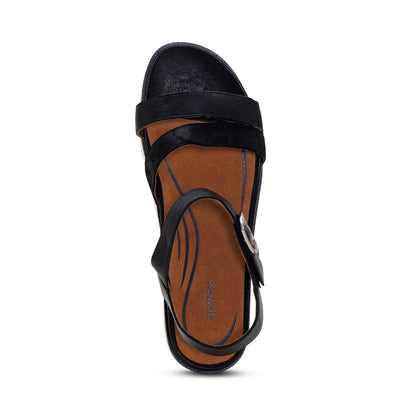 Cass Arch Support Sandal - Black