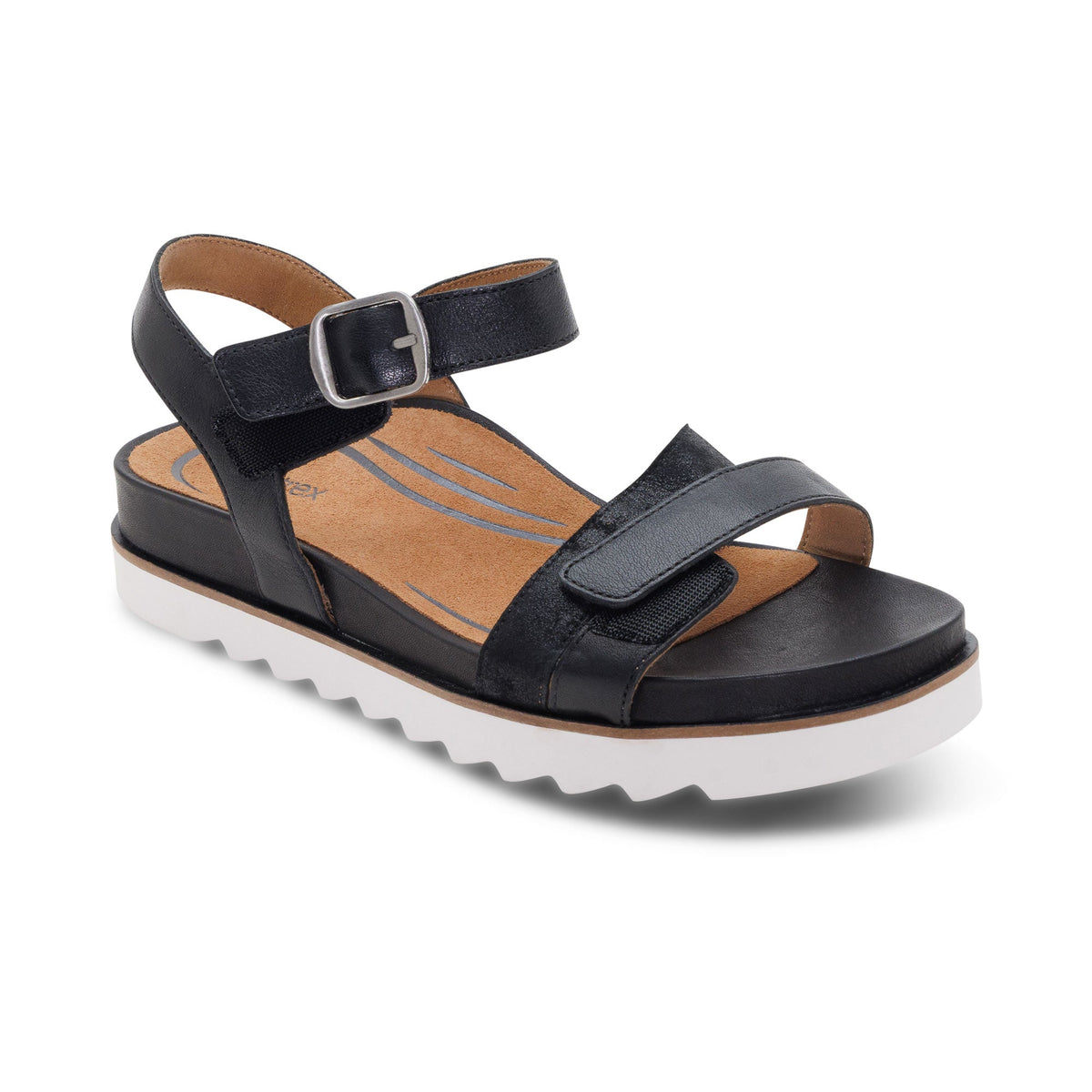 Cass Arch Support Sandal - Black