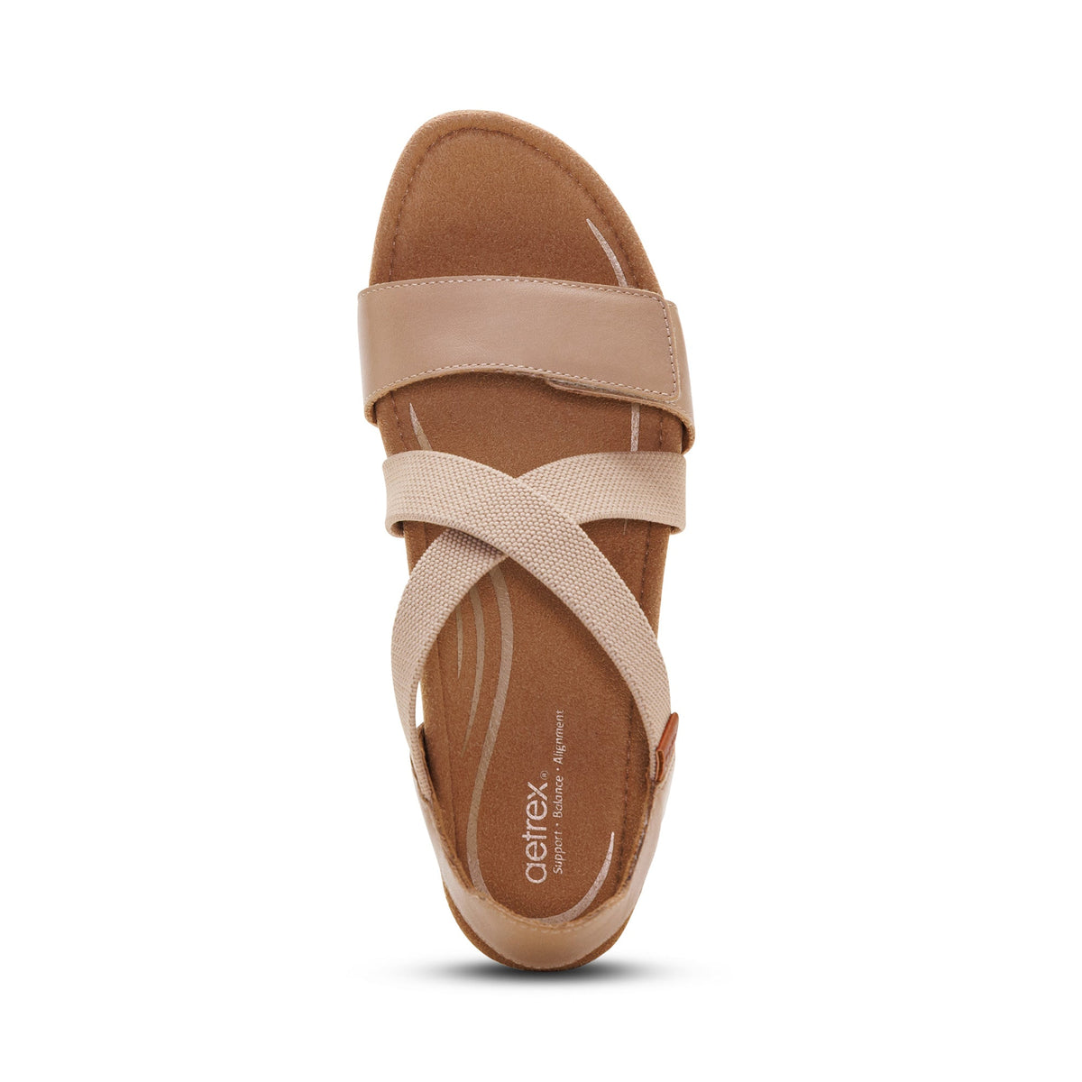 Kathy Platform Wedge - Oat Milk