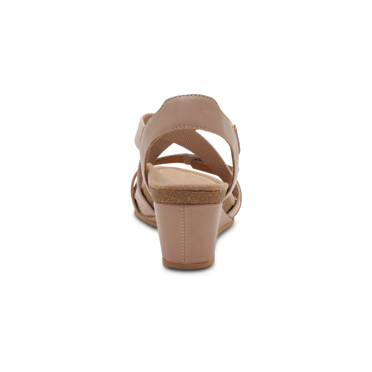 Kathy Platform Wedge - Oat Milk