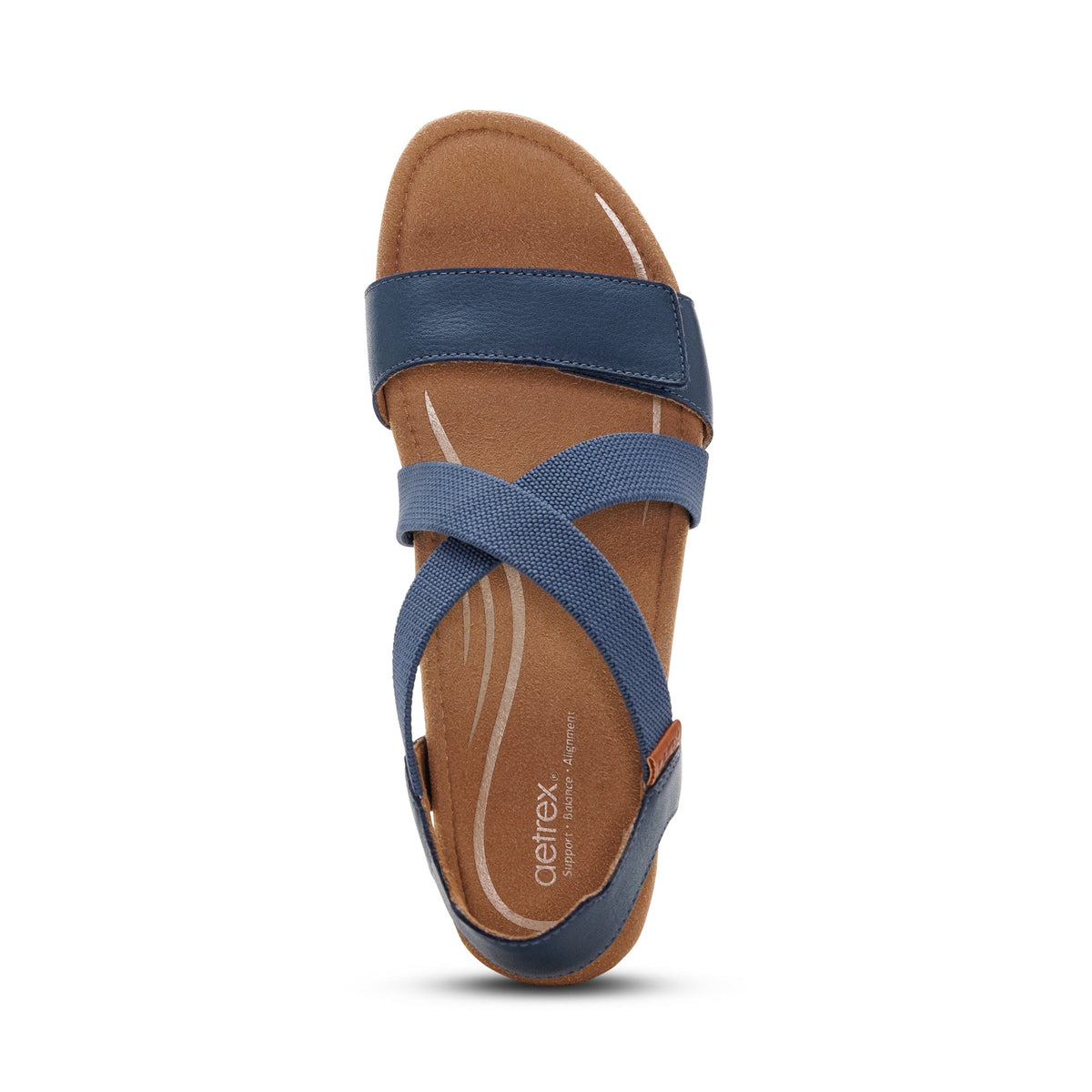 Kathy Platform Wedge - Navy