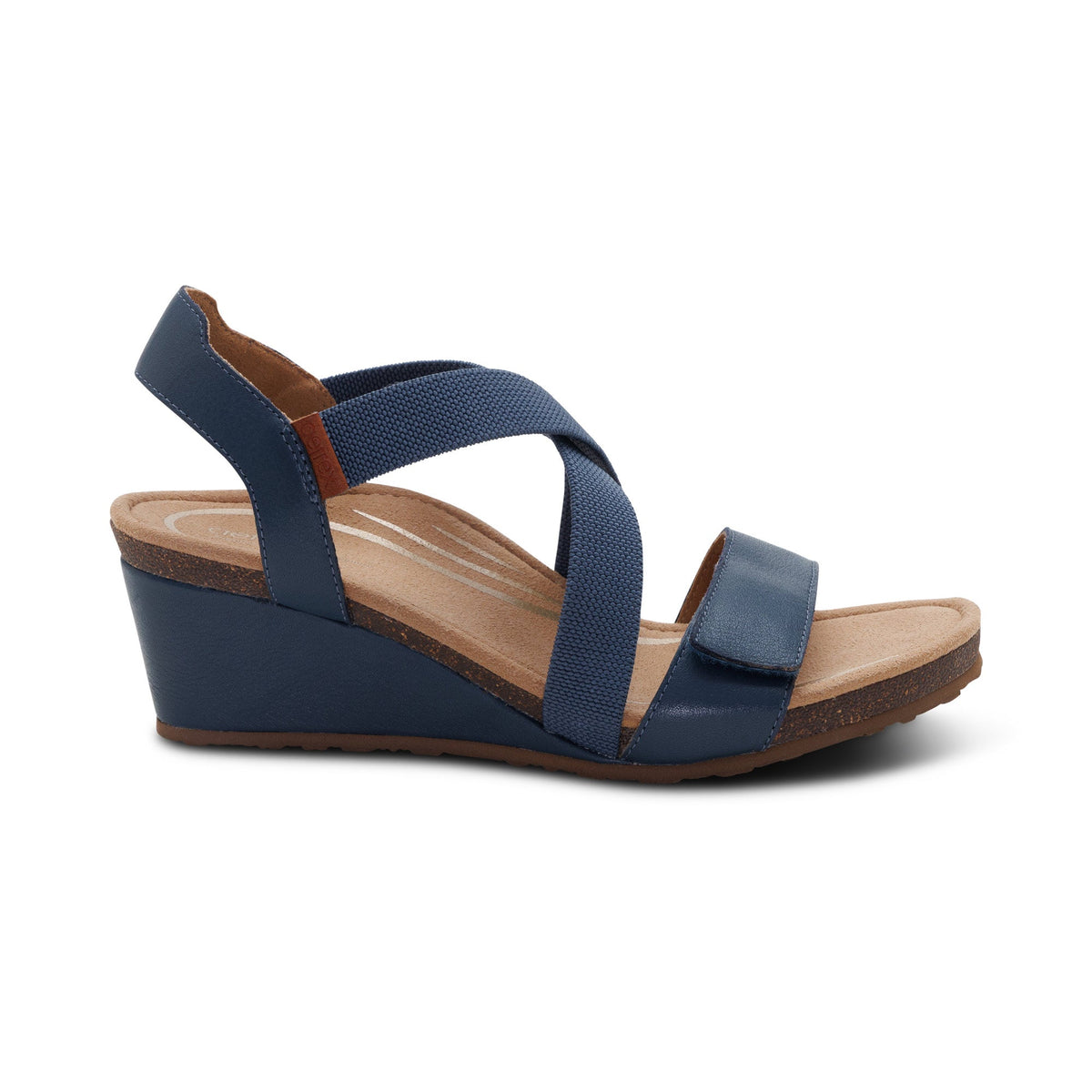 Kathy Platform Wedge - Navy