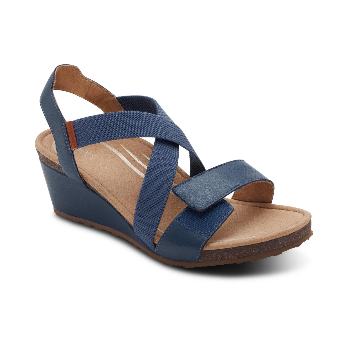 Kathy Platform Wedge - Navy