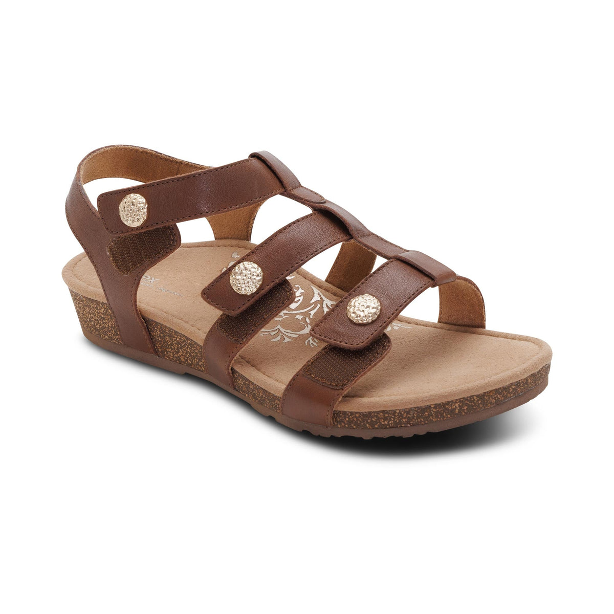 Veronica Arch Support Sandal - Coffee