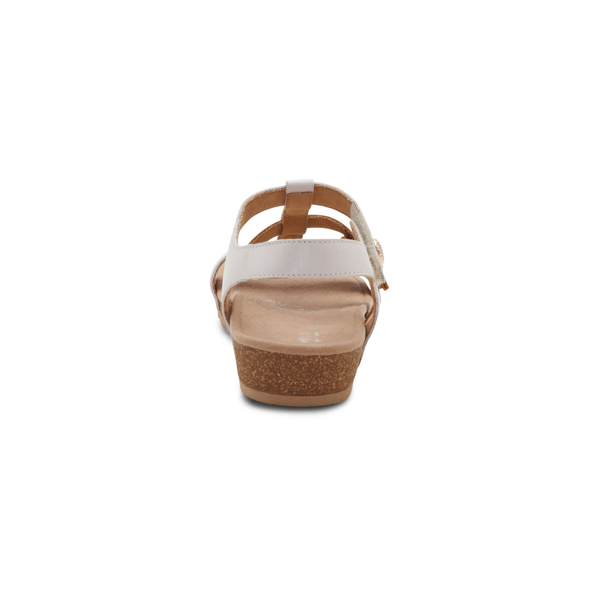 Veronica Arch Support Sandal - Tan White Multi