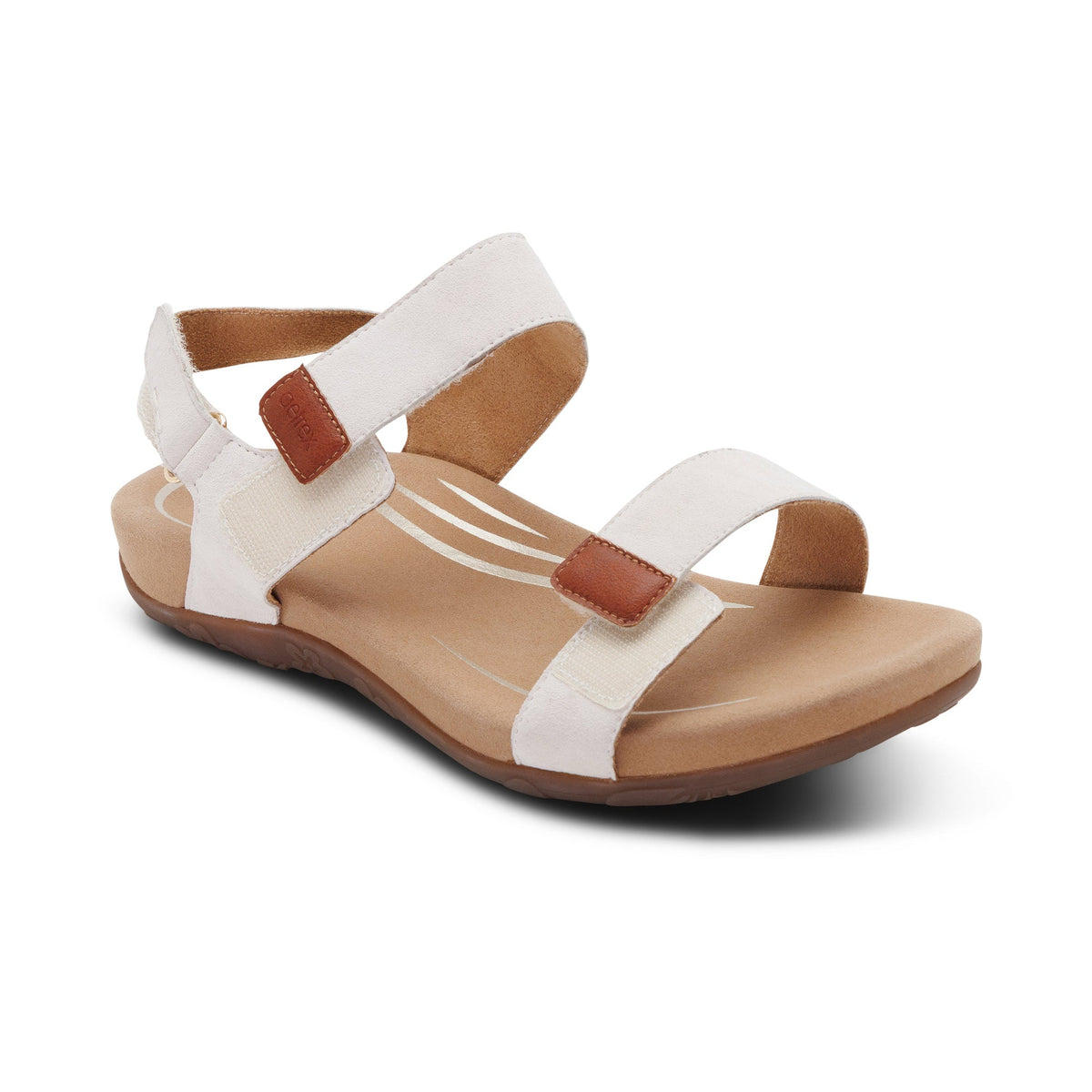 Leslie Arch Support Sandal - Chalk