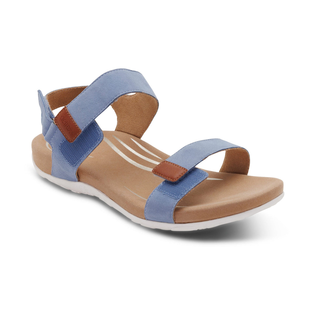 Leslie Arch Support Sandal - Sky Blue