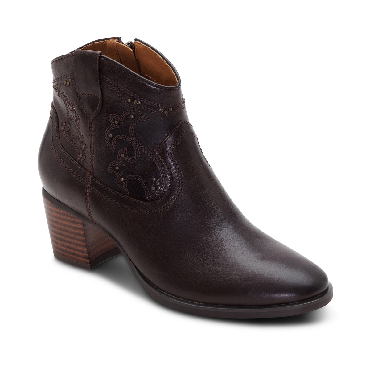 Reagan Ankle Boot - Dark Brown