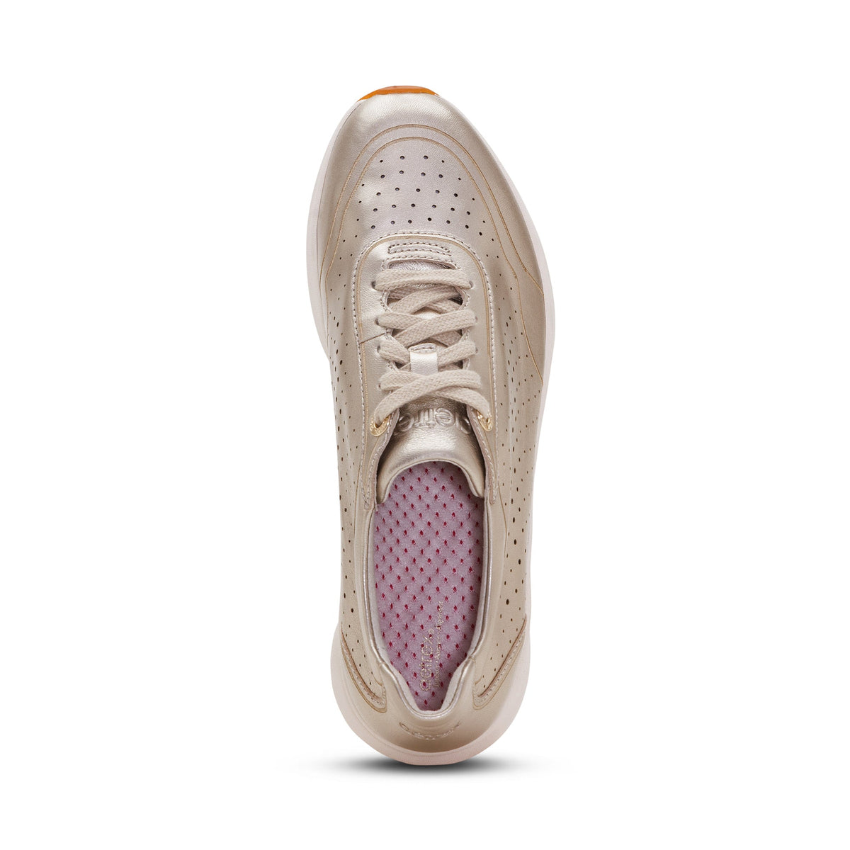 Serena Arch Support Sneaker - Light Gold