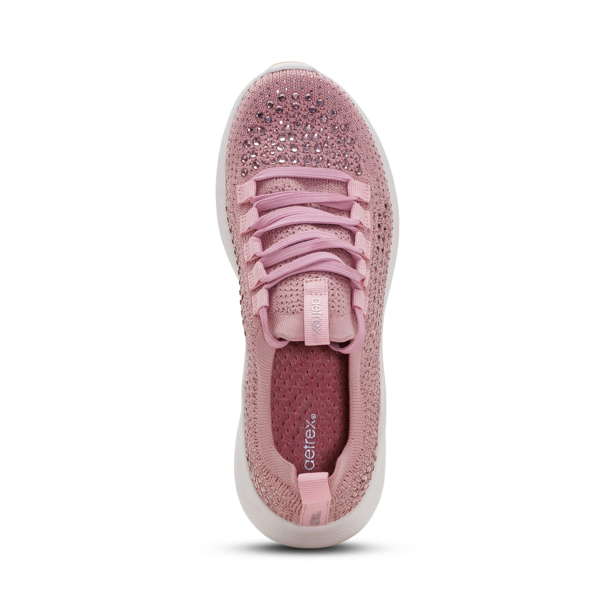 Carly Arch Support Sneaker - Pink Sparkle