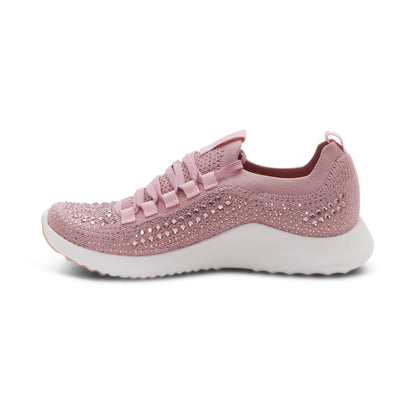 Carly Arch Support Sneaker - Pink Sparkle