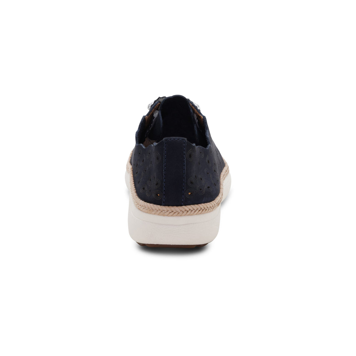 Charlotte Lace-Up Sneaker - Navy Nubuck