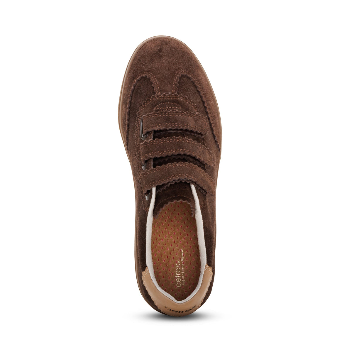 Morgan Arch Support Sneaker - Dark Brown