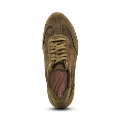 Athena Arch Support Sneaker - Dark Olive