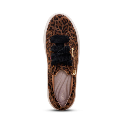 Aubrey Arch Support Platform Sneaker - Leopard