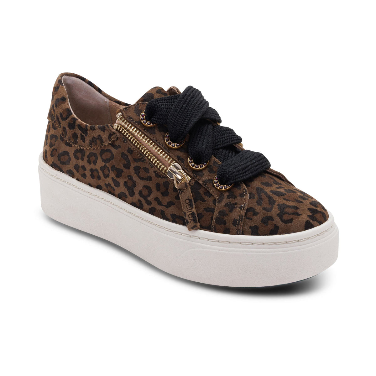 Aubrey Arch Support Platform Sneaker - Leopard