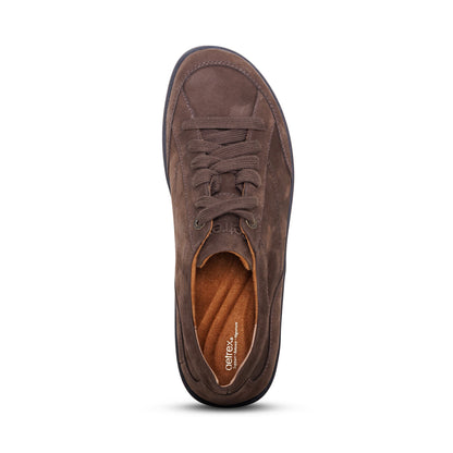 Dahlia Lace-Up Oxford - Dark Earth