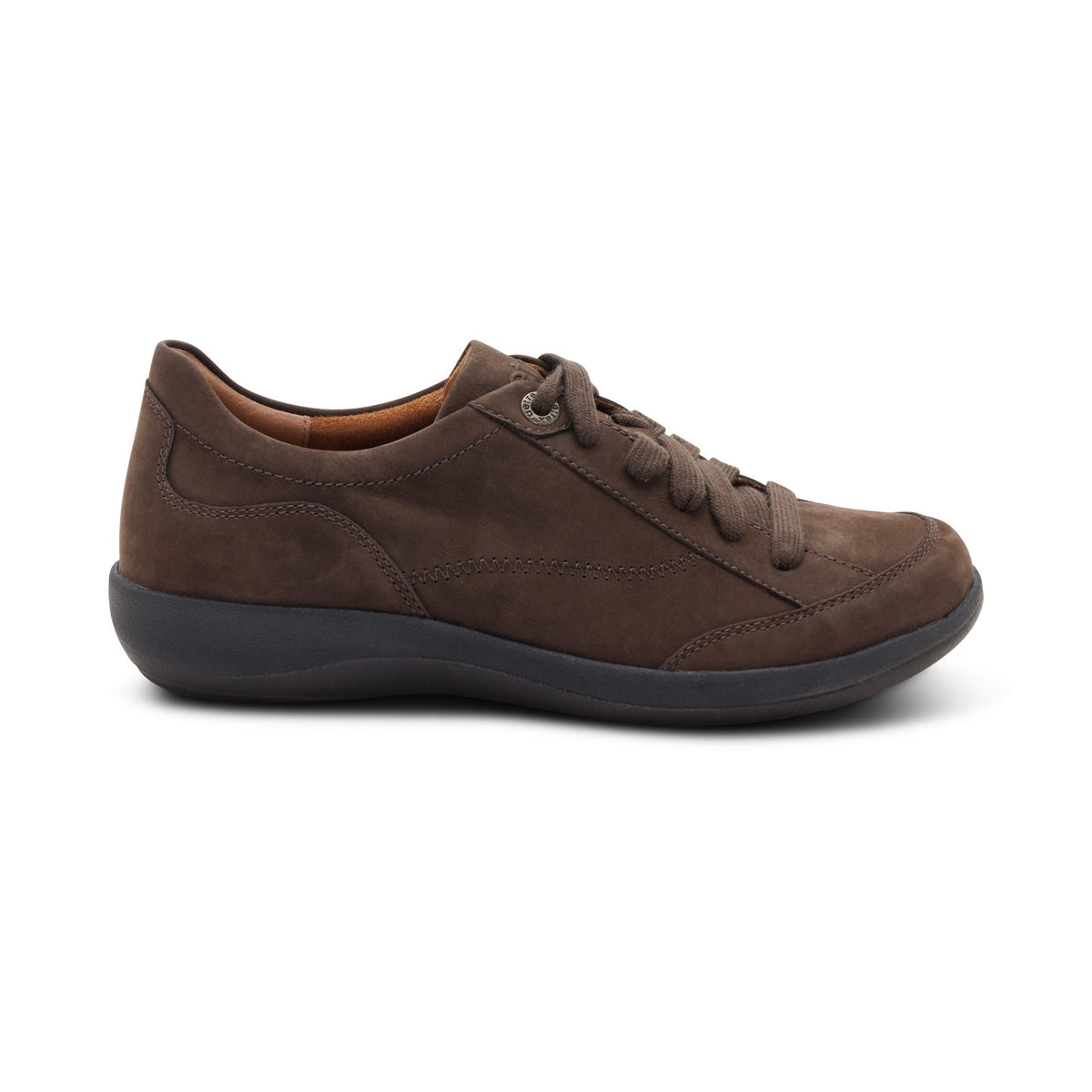 Dahlia Lace-Up Oxford - Dark Earth