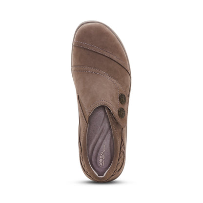 Karina Monk Strap - Warm Grey
