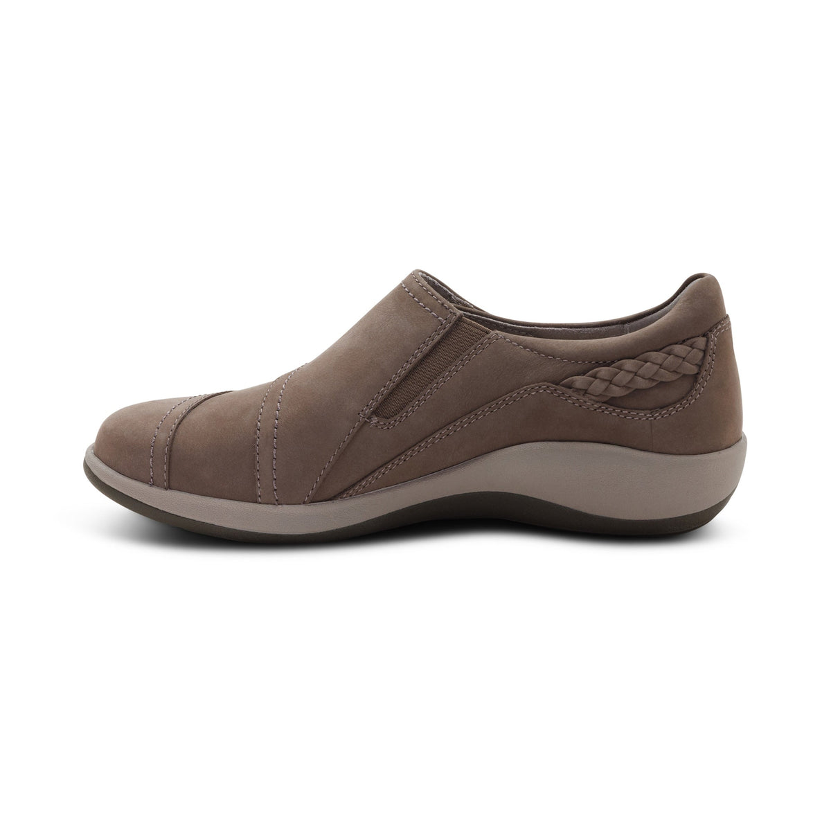 Karina Monk Strap - Warm Grey