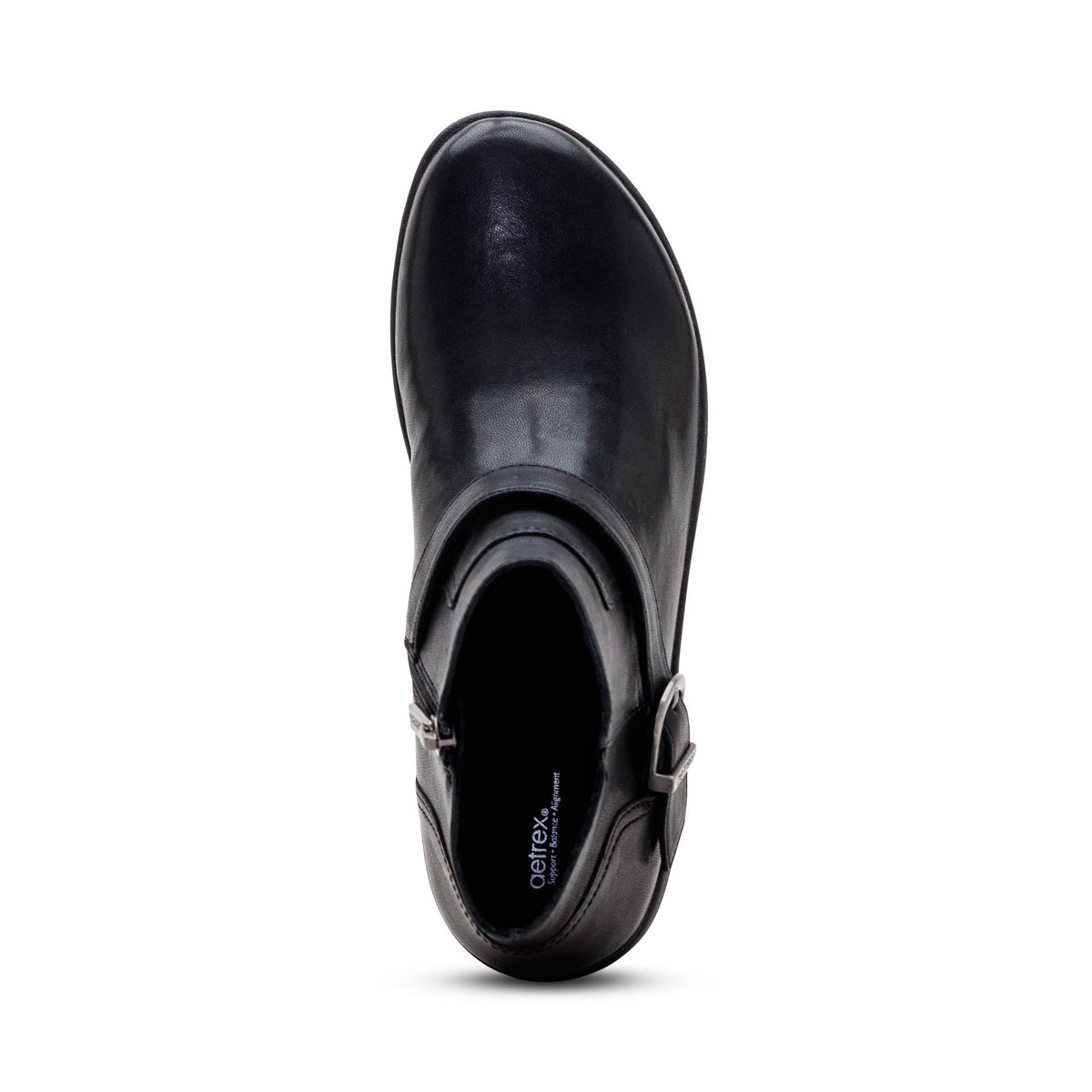 Leah Buckle Bootie - Black