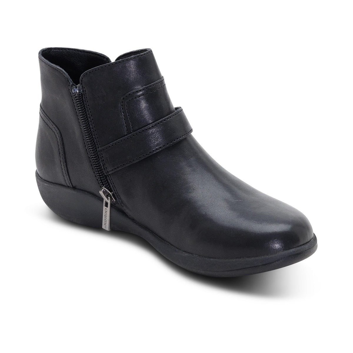 Leah Buckle Bootie - Black