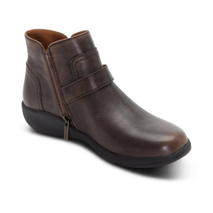 Leah Buckle Bootie - Earth