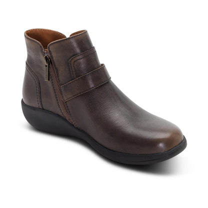 Leah Buckle Bootie - Earth