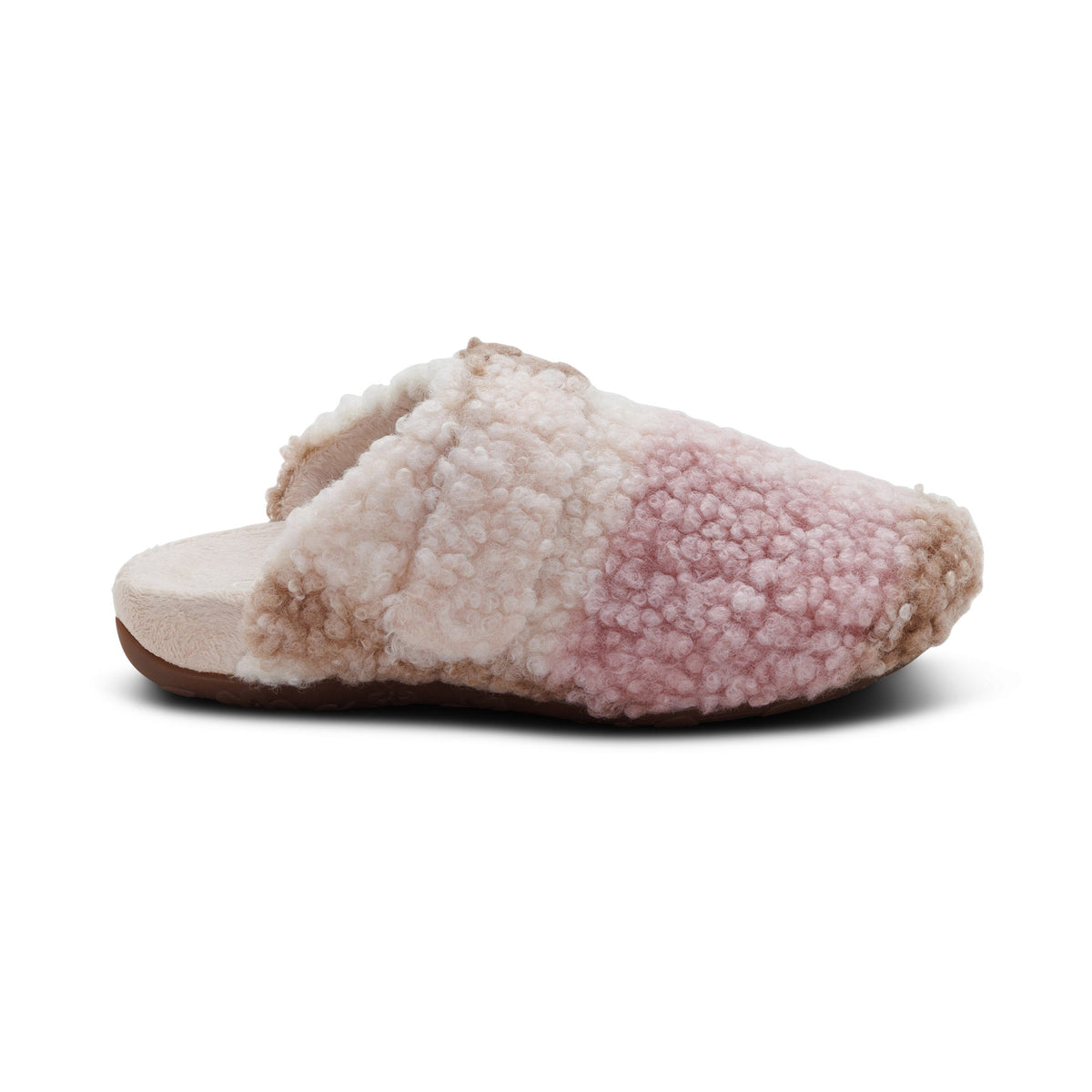 Mia Arch Support Slipper - Pink Plaid