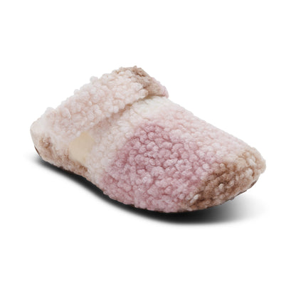 Mia Arch Support Slipper - Pink Plaid