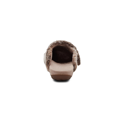 Mia Arch Support Slipper - Tan Plaid