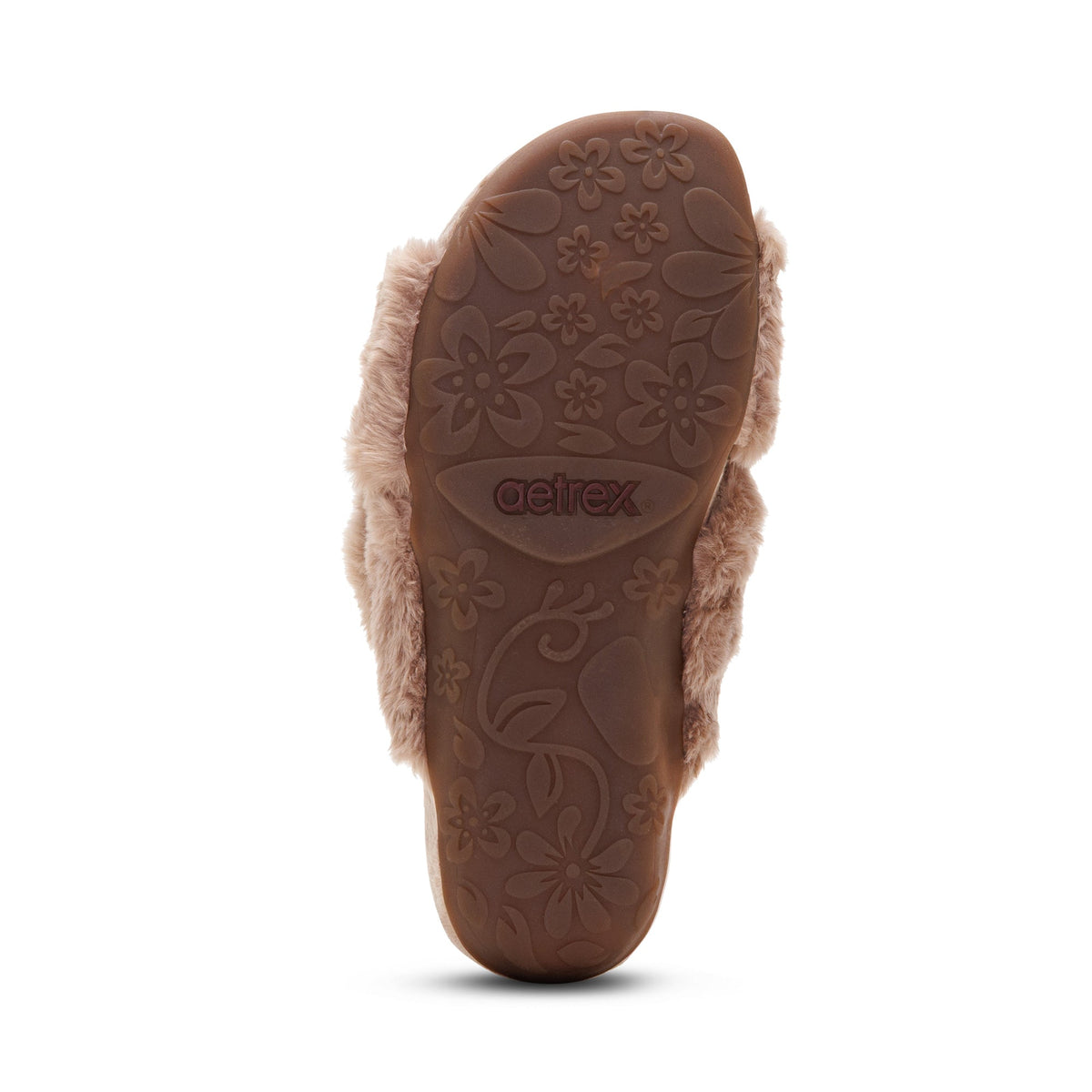 Macy Open-Toe Slipper - Mushroom