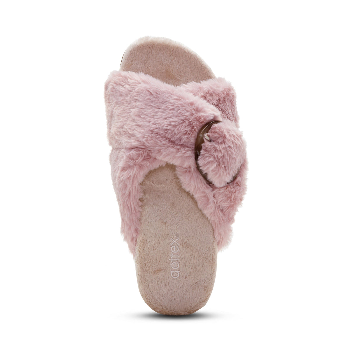 Macy Open-Toe Slipper - Pink