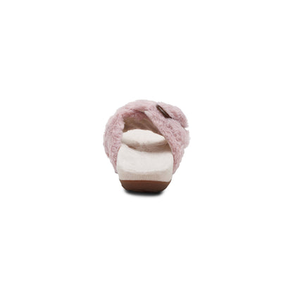 Macy Open-Toe Slipper - Pink