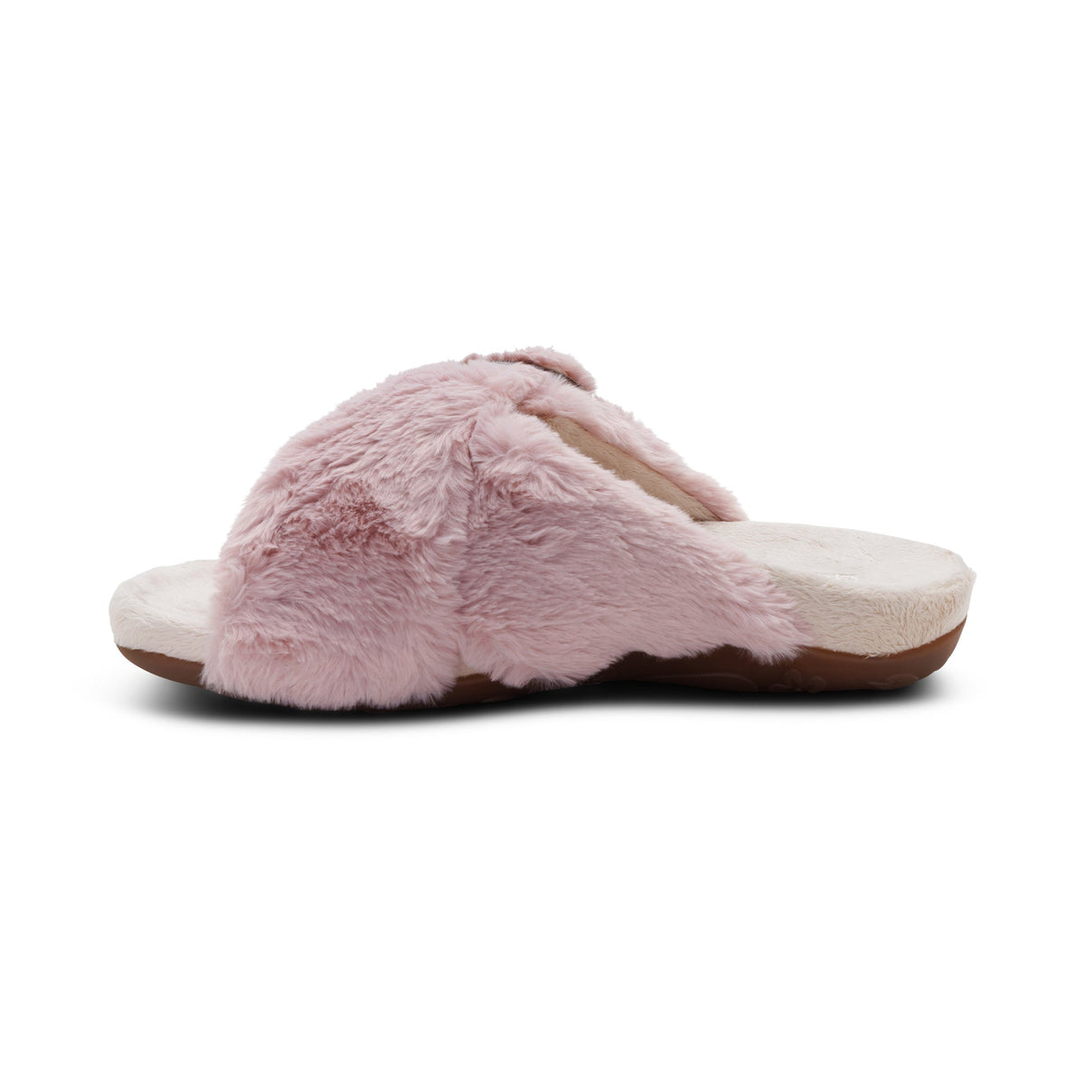 Macy Open-Toe Slipper - Pink