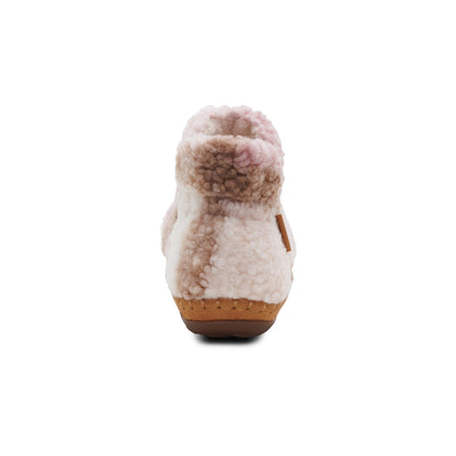 Malina Arch Support Slipper - Pink Plaid