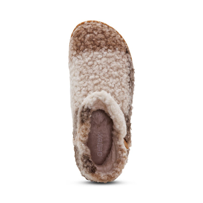 Malina Arch Support Slipper - Tan Plaid