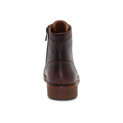 Juliet Lace-Up Boot - Cordovan