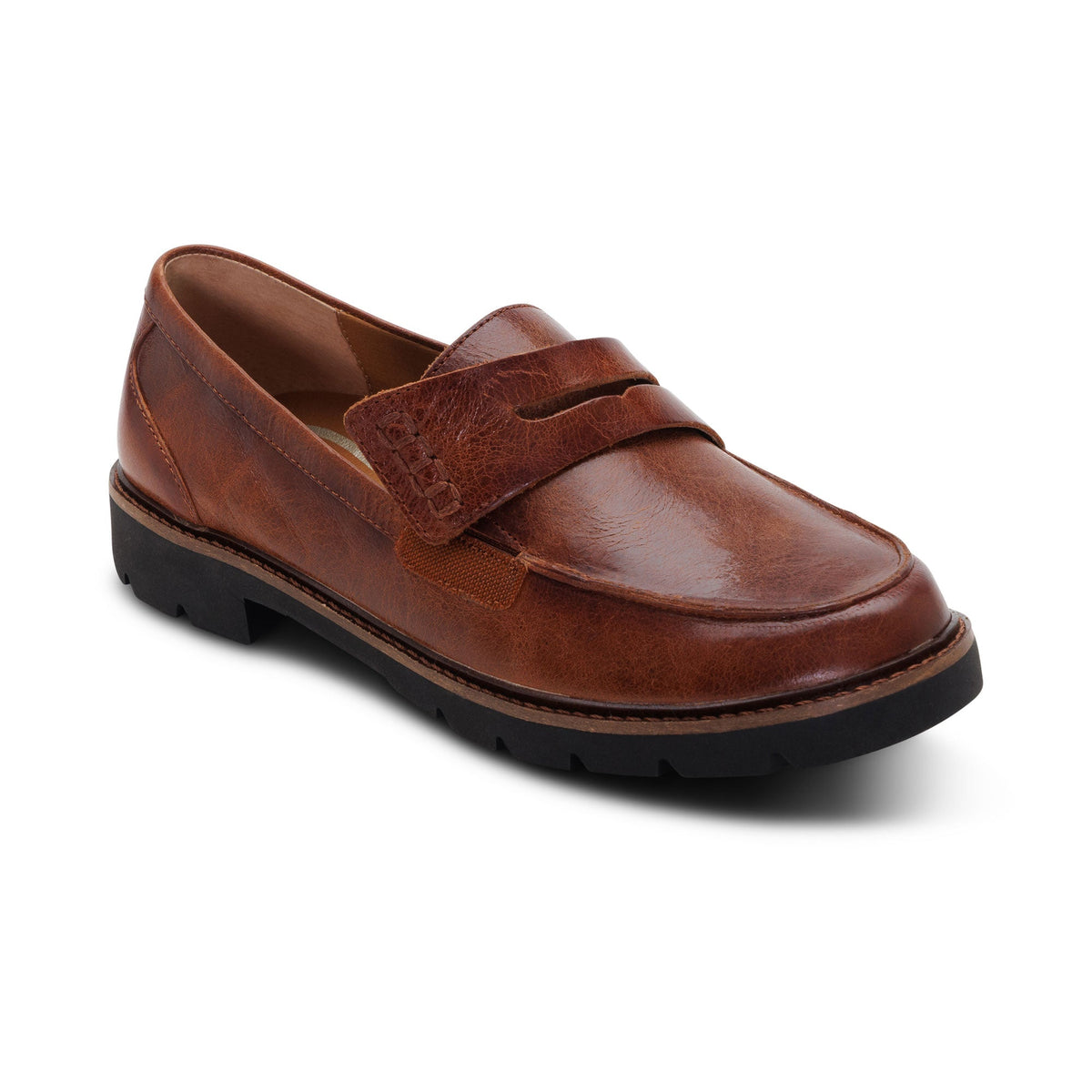 Collette Arch Support Loafer - Cognac
