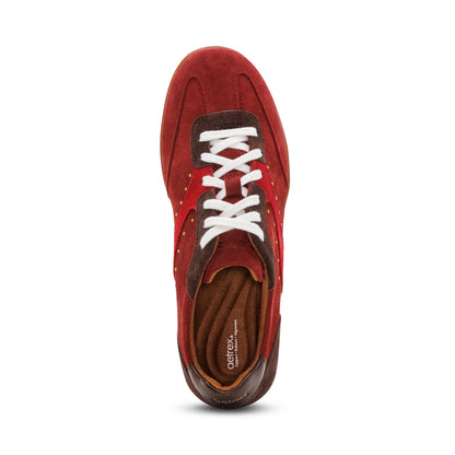 Sloane Arch Support Sneaker - Burgundy