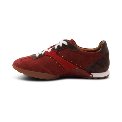 Sloane Arch Support Sneaker - Burgundy