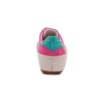 Tess Arch Support Sneaker - Hot Pink