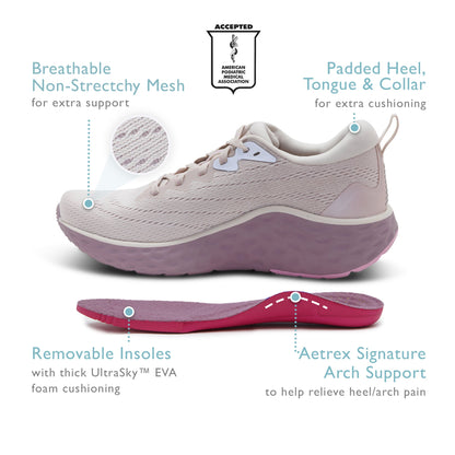 Nova Arch Support Sneaker - Orchid